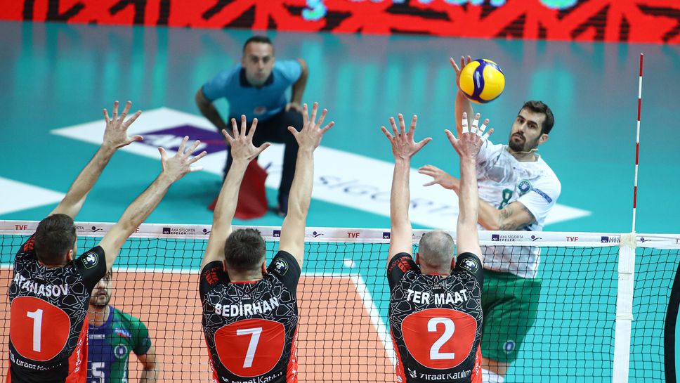 Мартин Атанасов и Зираатбанк започнаха с победа новия сезон в Турция