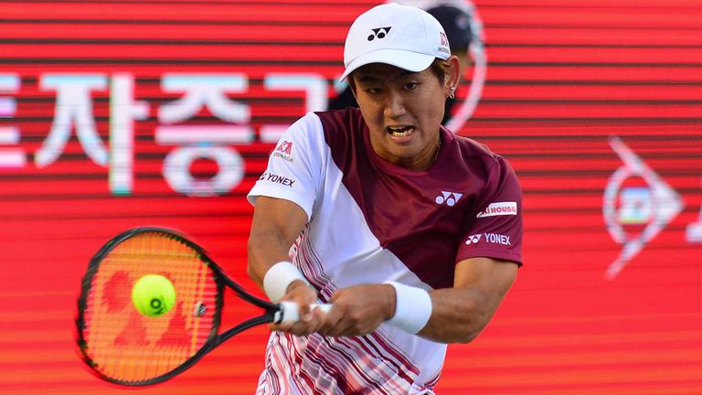 Японецът Йошихито Нишиока спечели титлата на турнира по тенис на