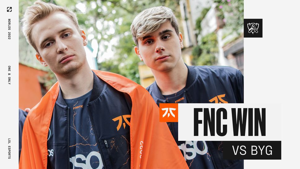 Fnatic е на крачка от груповата фаза на Worlds след победа над BYG
