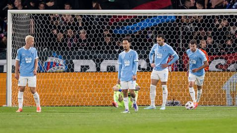 След като падна от Лудогорец, Малмьо рухна и в Чехия