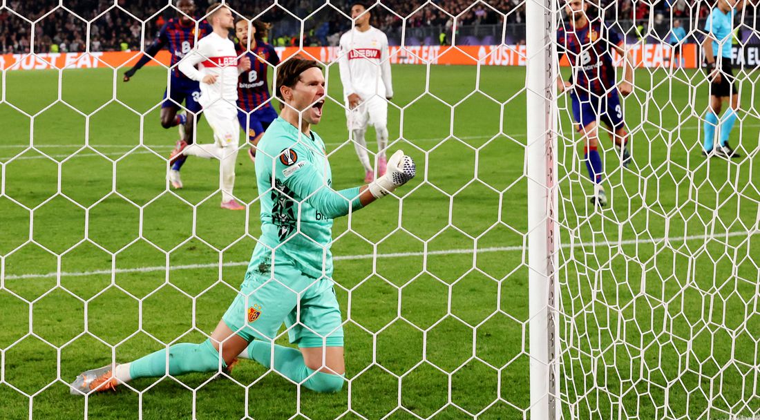 Базел сломи Щутгарт с помощта на изключителния си вратар