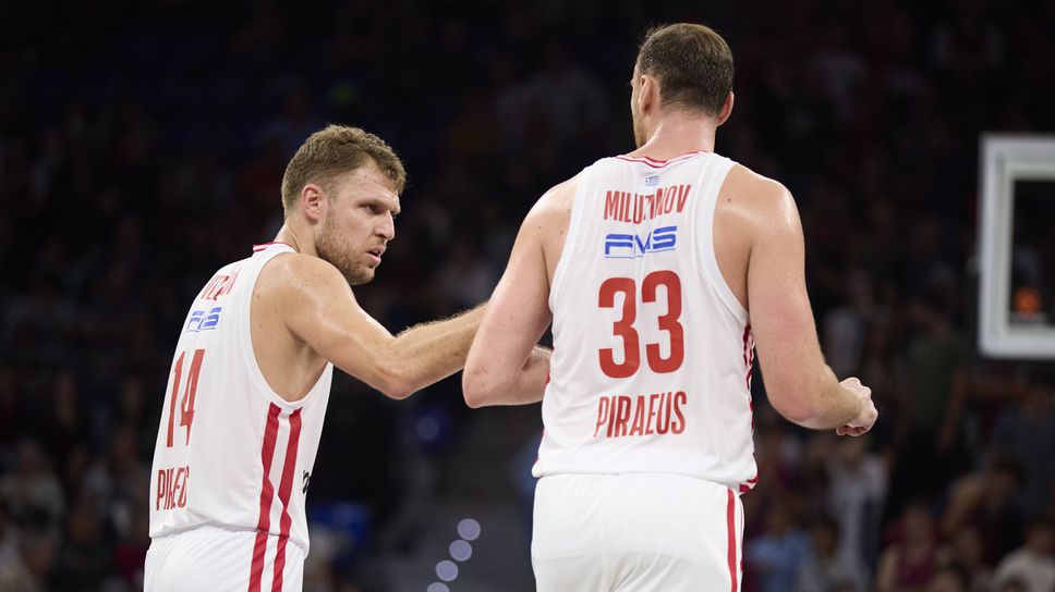 Баскетболният Олимпиакос няма да може да разчита на центъра Никола