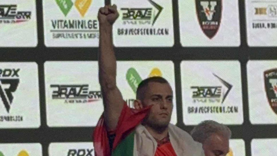 Николай Атанасов е в категория за дебюта му в Brave CF