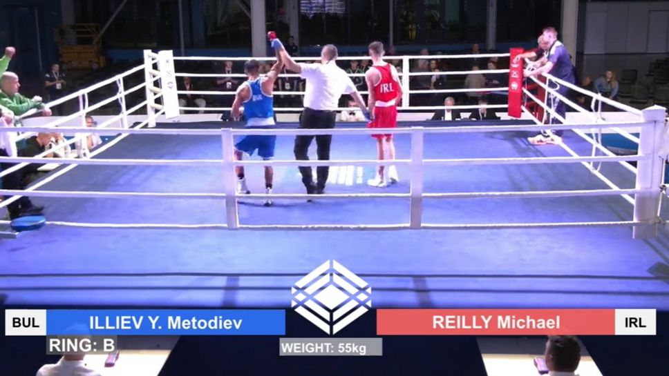 Янко Илиев на четвъртфинал на Европейското в Острава