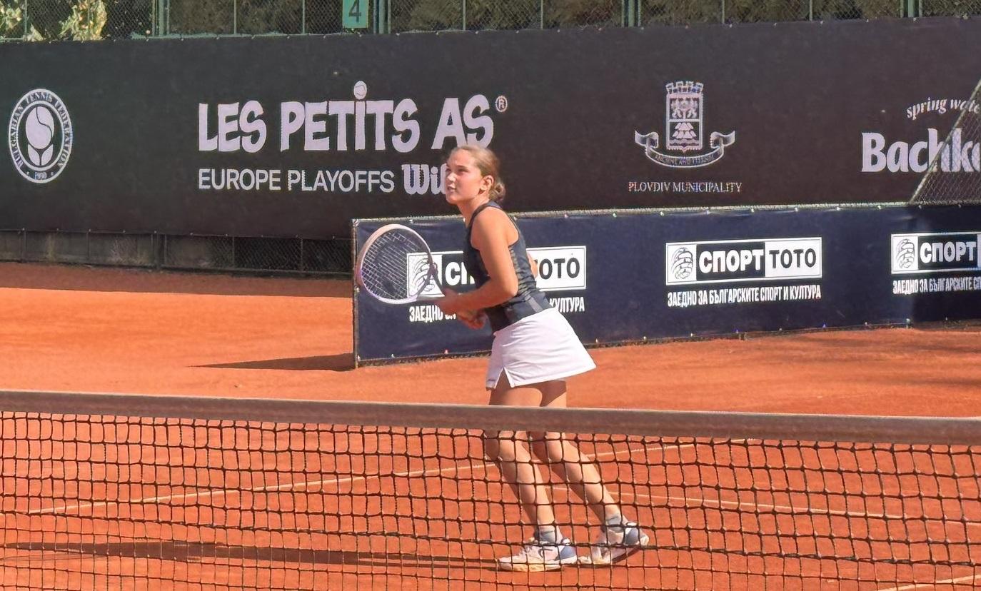 Niya Sinchanova Qualifies for Les Petits As Tennis Tournament
