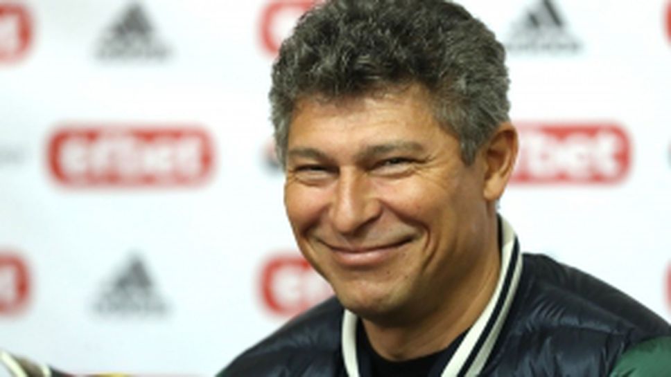 Пресконференция на Красимир Балъков преди мача с Ботев Пд