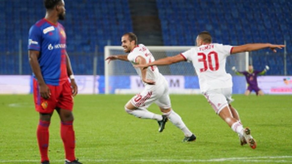 ЦСКА-София с голям обрат в Базел и класиране в групите на Лига Европа