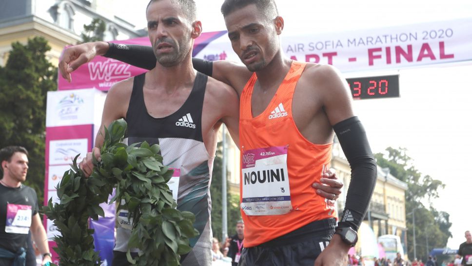 Мароканци и украинка счупиха рекордите на Софийския маратон