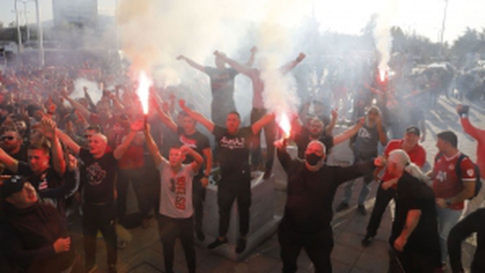 Посрещнаха ЦСКА на летище София