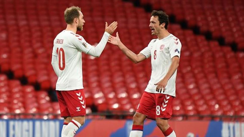 Англия - Дания 0:1