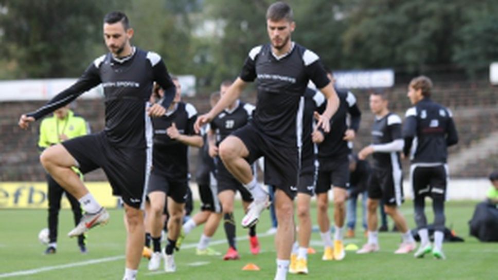 Тренировка на Славия