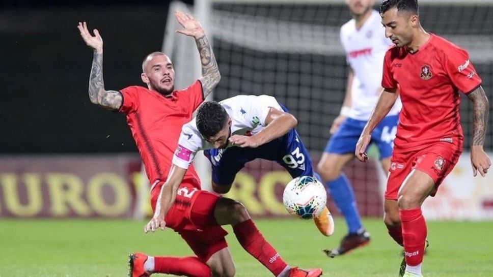 Хайдук пропусна дузпа в 100-ата минута и загуби (видео)