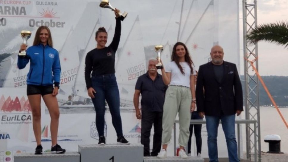 Министър Кралев награди победителите от ЕК по ветроходство във Варна