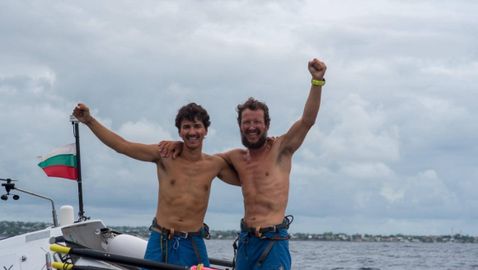 Стефан и Макс Иванови за гребането през Атлантика с лодка (видео)
