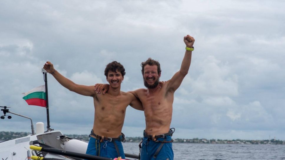 Стефан и Макс Иванови за гребането през Атлантика с лодка (видео)