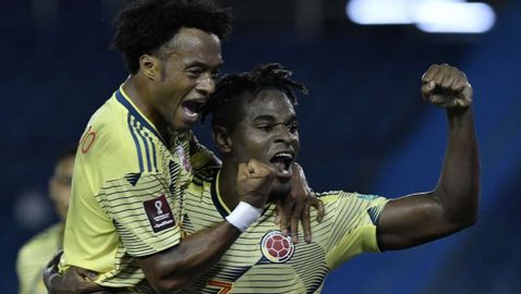 Колумбия тръгна ударно към Мондиал 2022