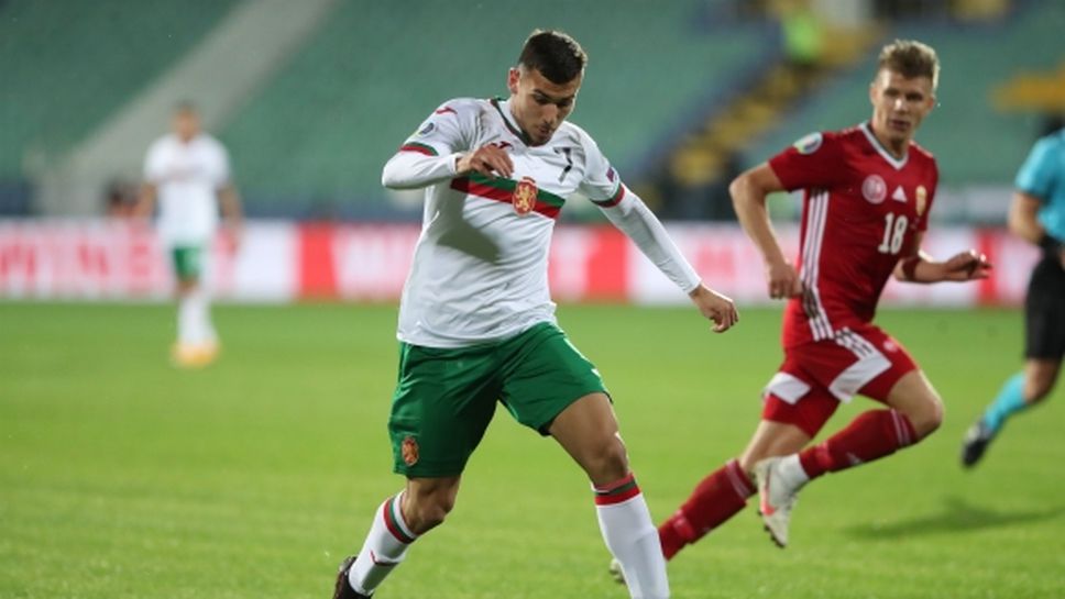 Доминик Янков се присъедини към България U21