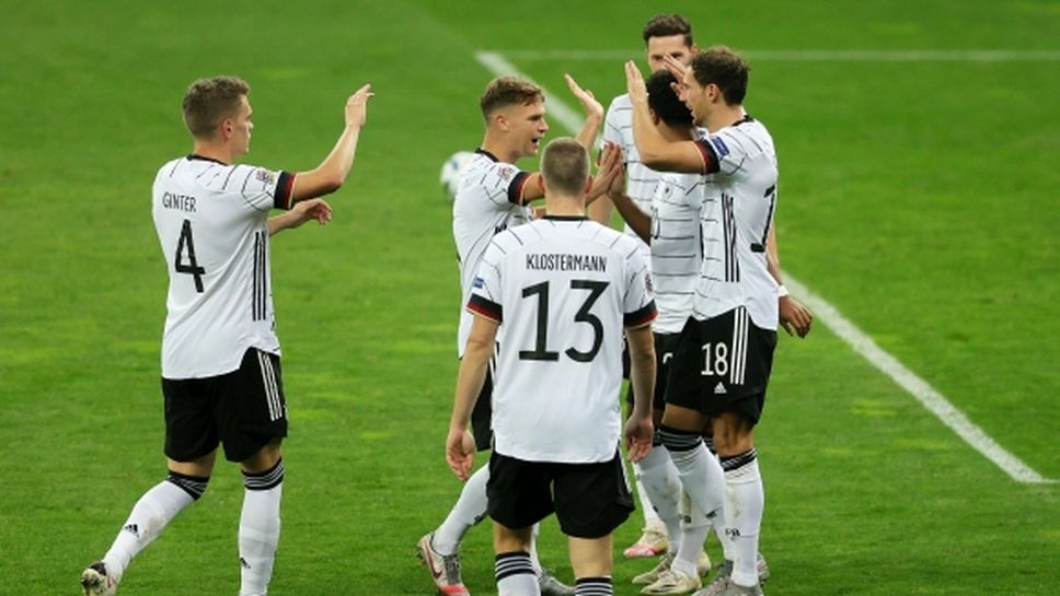 Германия с първа победа в Лигата на нациите (видео)