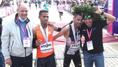 Мароканци и украинка поставиха рекорди на трасето на Софийския маратон (видео+галерия)