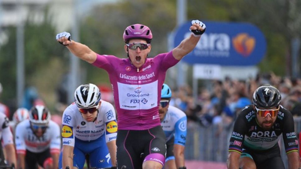 Нова етапна победа за Арно Демар в Обиколката на Италия