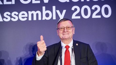 Александър Боричич беше преизбран за нов мандат като президент на CEV