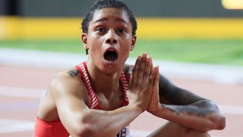Отмениха наказанието на световната шампионка на 400 метра