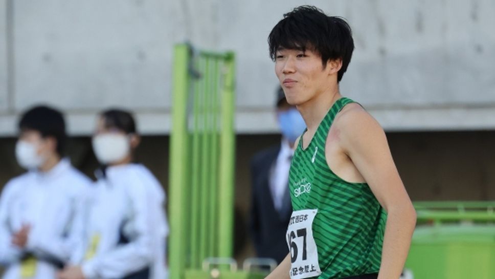 23-годишен японец с отличен резултат в скока на височина