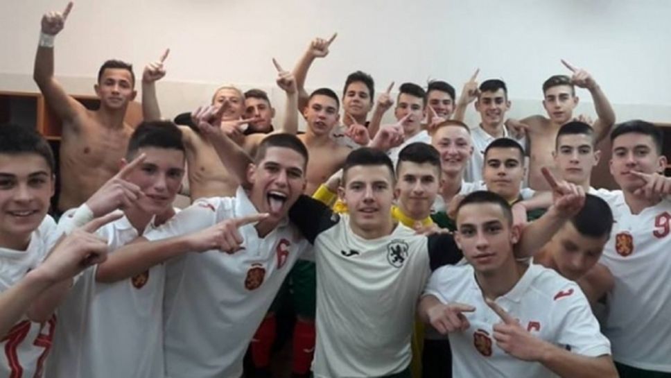 Юношески национал класира "белите" на 1/4-финал