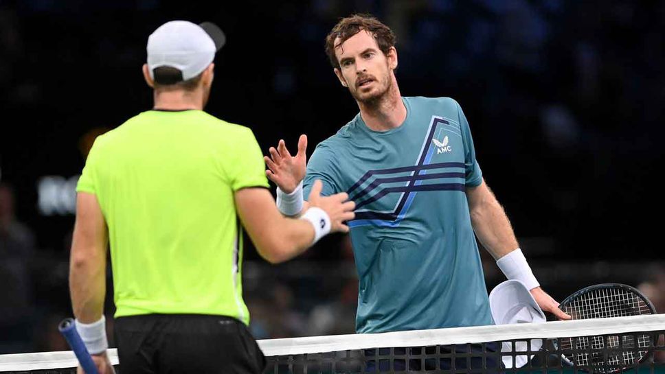 Анди Мъри пропусна 7 мачбола и отпадна от "Масърс"-а в Париж