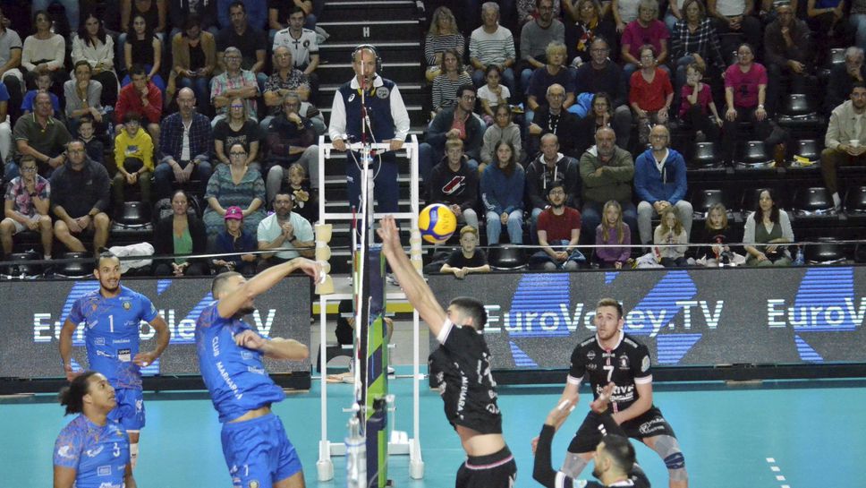 Нарбон с Колев и Татаров отпадна от Нант в турнира за Купата на CEV