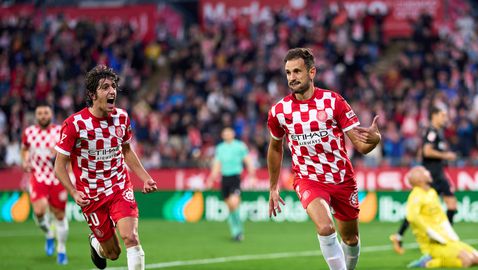 С българин на пейката Жирона надделя в мач със седем гола