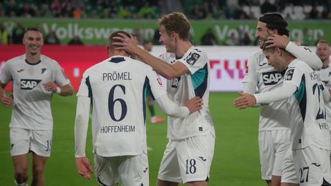  Хофенхайм си потегли с три точки от Волфсбург 