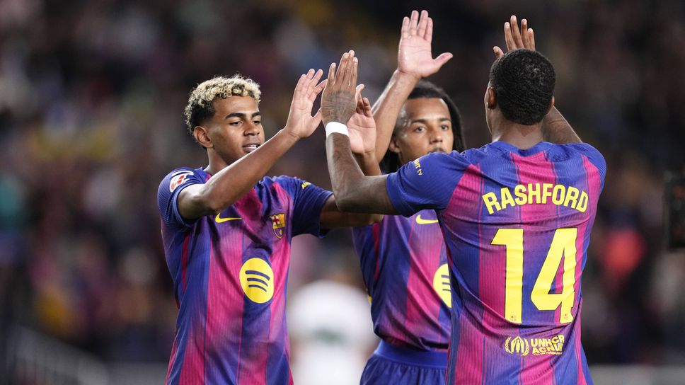 Вихрено начало помогна на Барселона да се отърси от загубата в Ел Класико