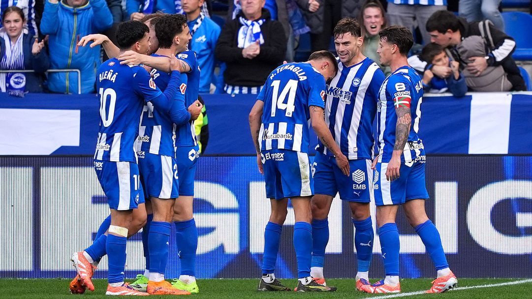 Голове преди почивката помогнаха на Алавес срещу Еспаньол