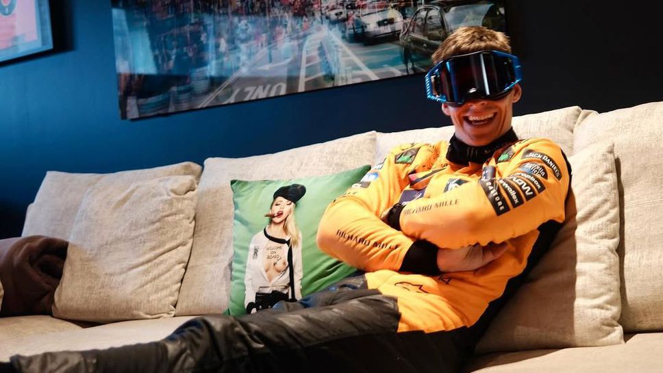 Фабио Куартараро върна жеста на Ландо Норис с костюма си за Хелоуин