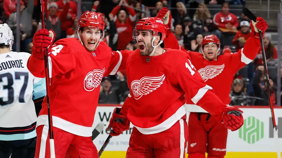 Детройт и Ню Йорк Рейнджърс са в серия от четири поредни победи