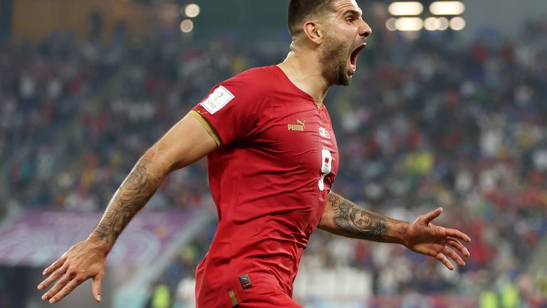 Сърбия 1:1 Швейцария, Митрович изравни