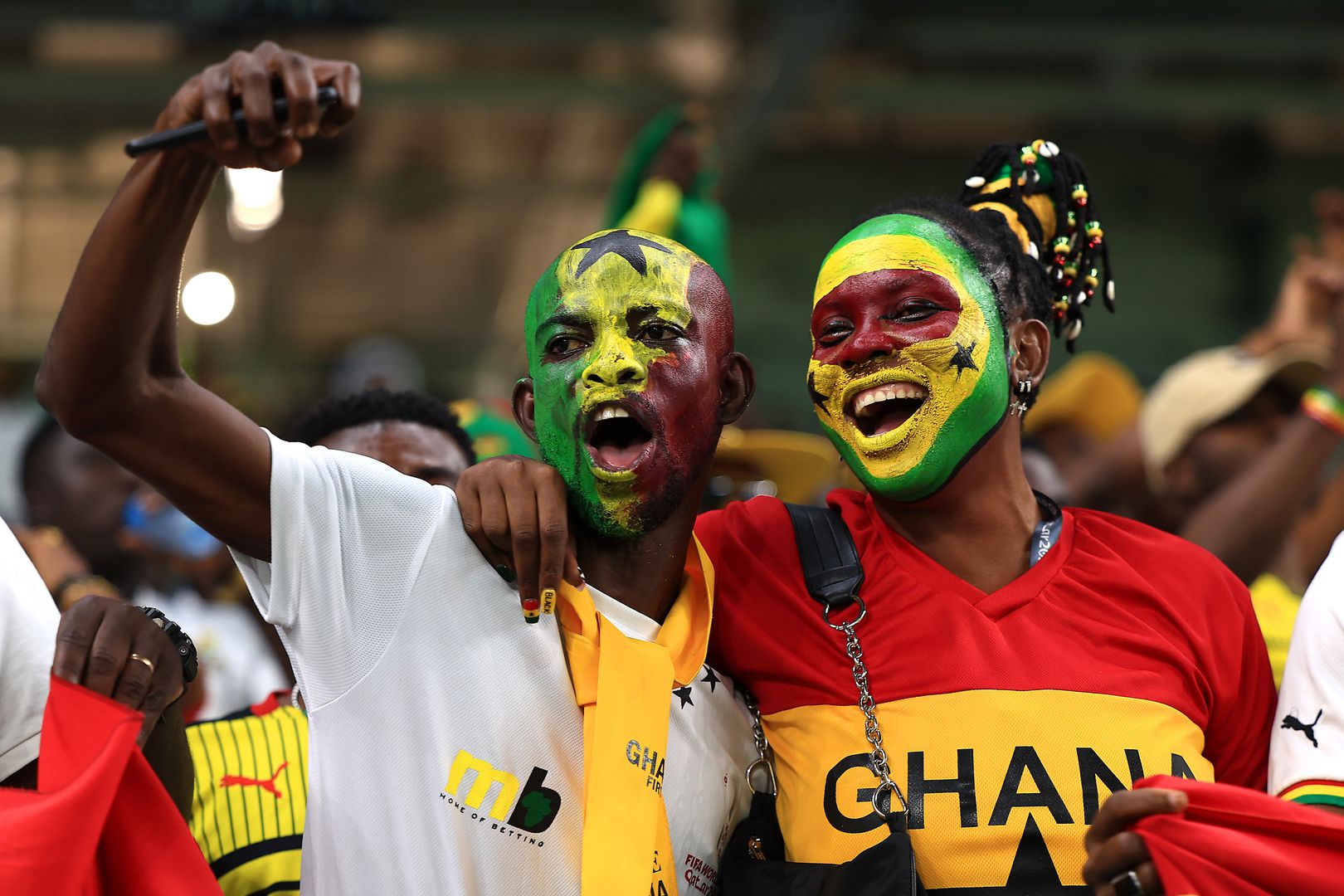 Феновете на Гана - Уругвай, група "Н"