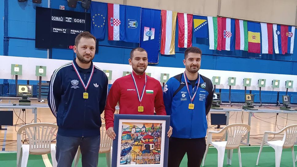 Антон Ризов спечели златен медал на турнир в Загреб