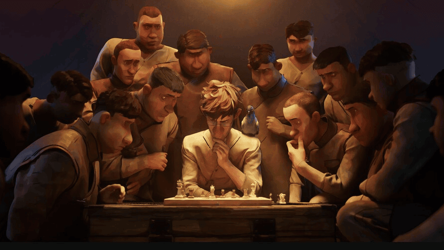 Гледайте късометражния филм за шах по време на война, който спечели "Оскар"