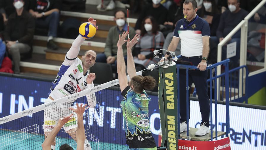 Матей Казийски заби 20 точки, Тренто спря лидера Перуджа