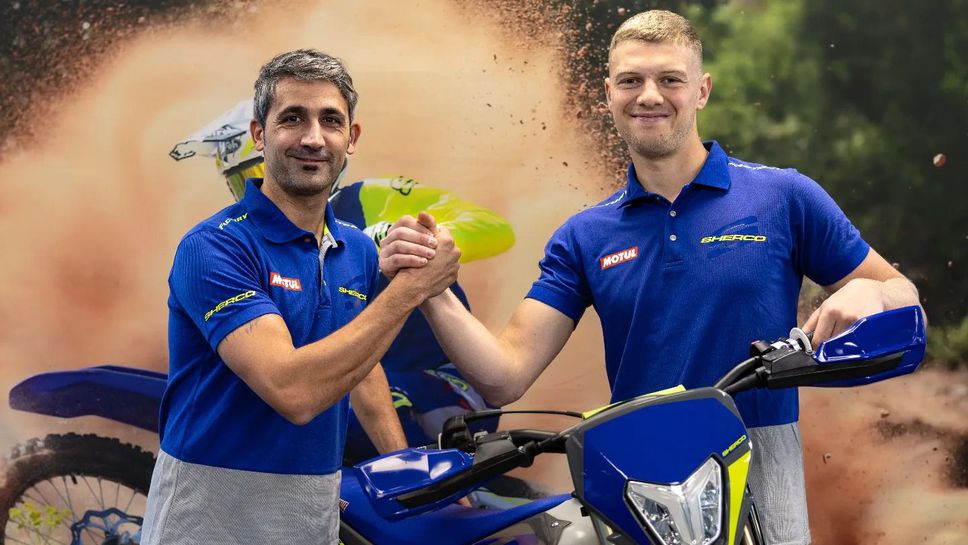 Теодор Кабакчиев стана заводски пилот на Sherco