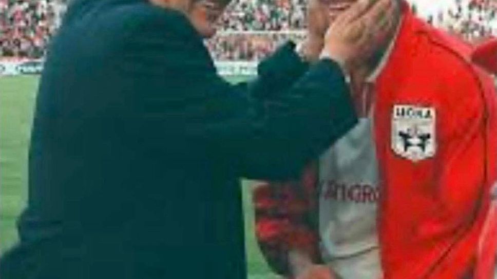 Рекордьорът по мачове за националния отбор на България Стилиян Петров