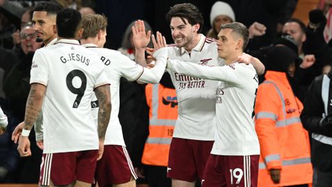  Арсенал усили задатъка си на върха 