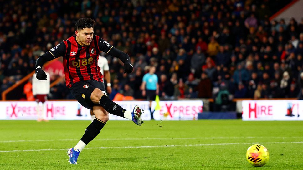 Борнемут 1:1 Арсенал, Магаляеш се реваншира и изравни