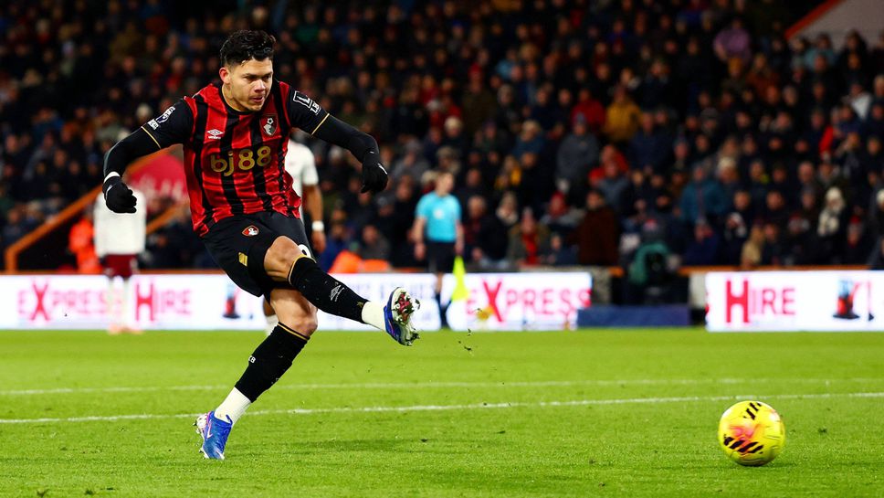 Борнемут 1:1 Арсенал, Магаляеш се реваншира и изравни