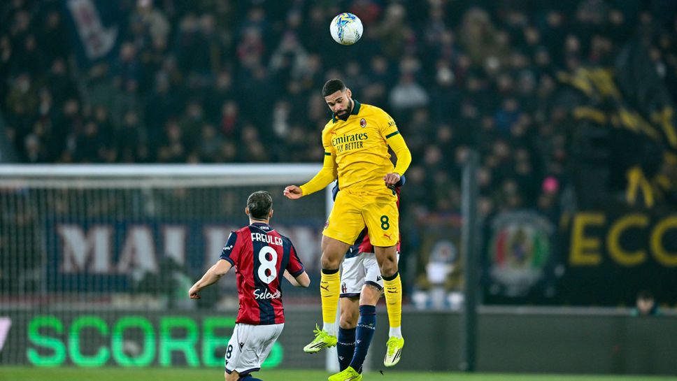 Болоня 0:2 Милан, "росонерите" удвоиха от дузпа