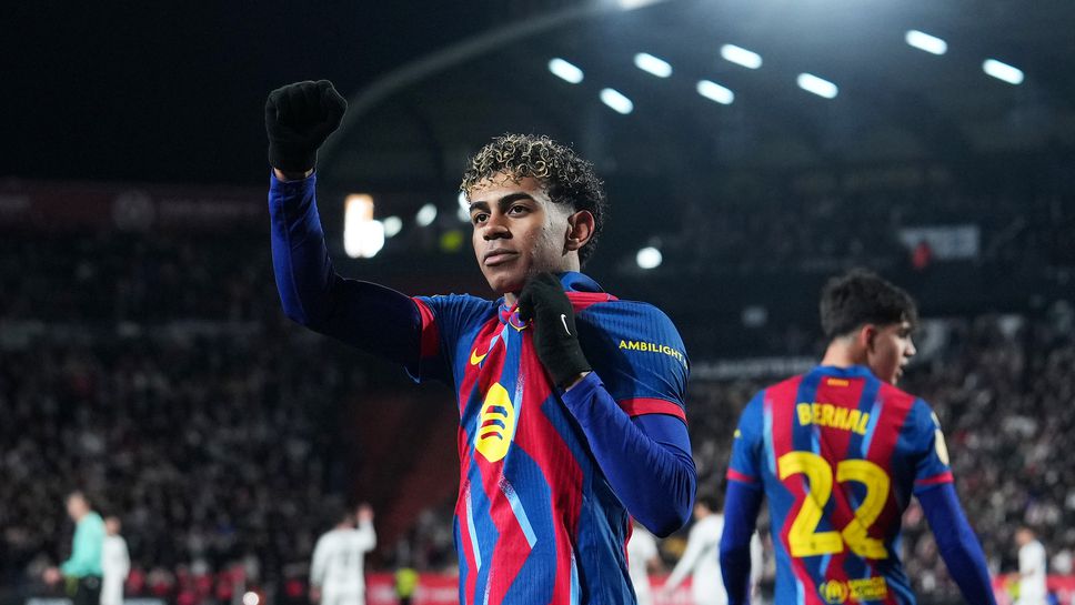 Албасете 0:1 Барселона, гол на Ламин Ямал