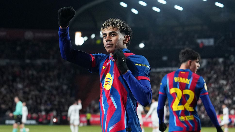 Албасете 0:1 Барселона, гол на Ламин Ямал