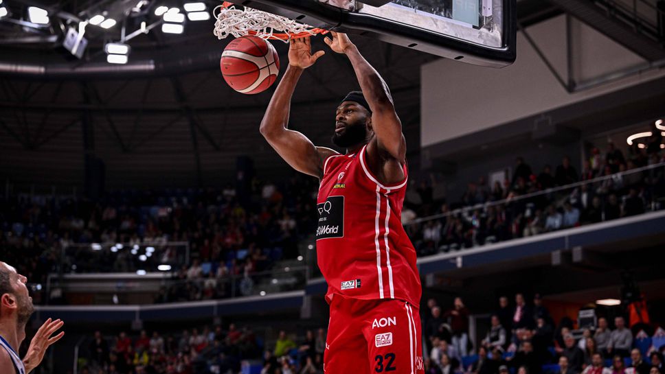 Центърът на Олимпия Милано Джош Небо е получил разтежение на